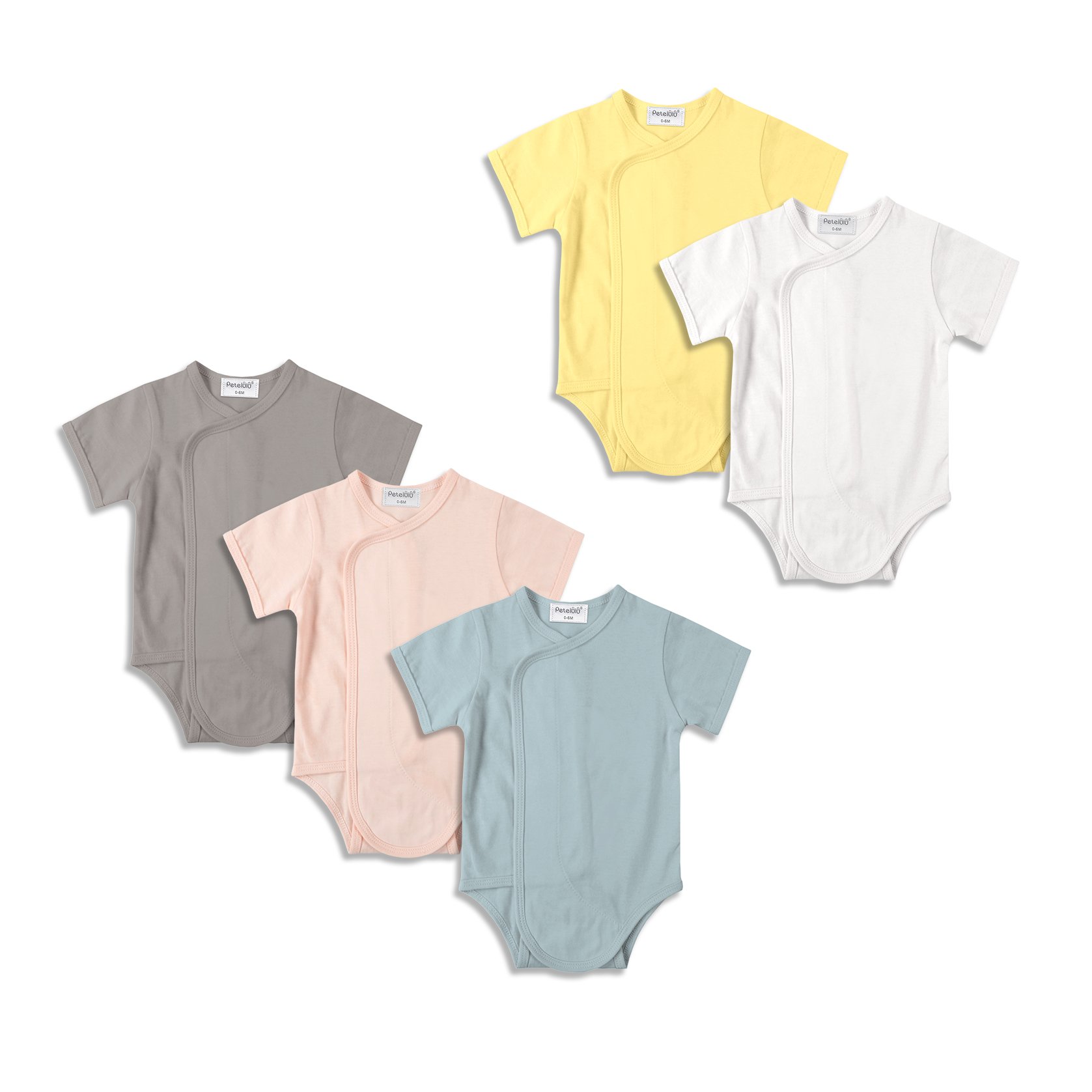 Infant Bodysuit organic baby clothes gots certified 100 cotton Boy And Girl Romper Suit Super soft sticker Jumpsuit