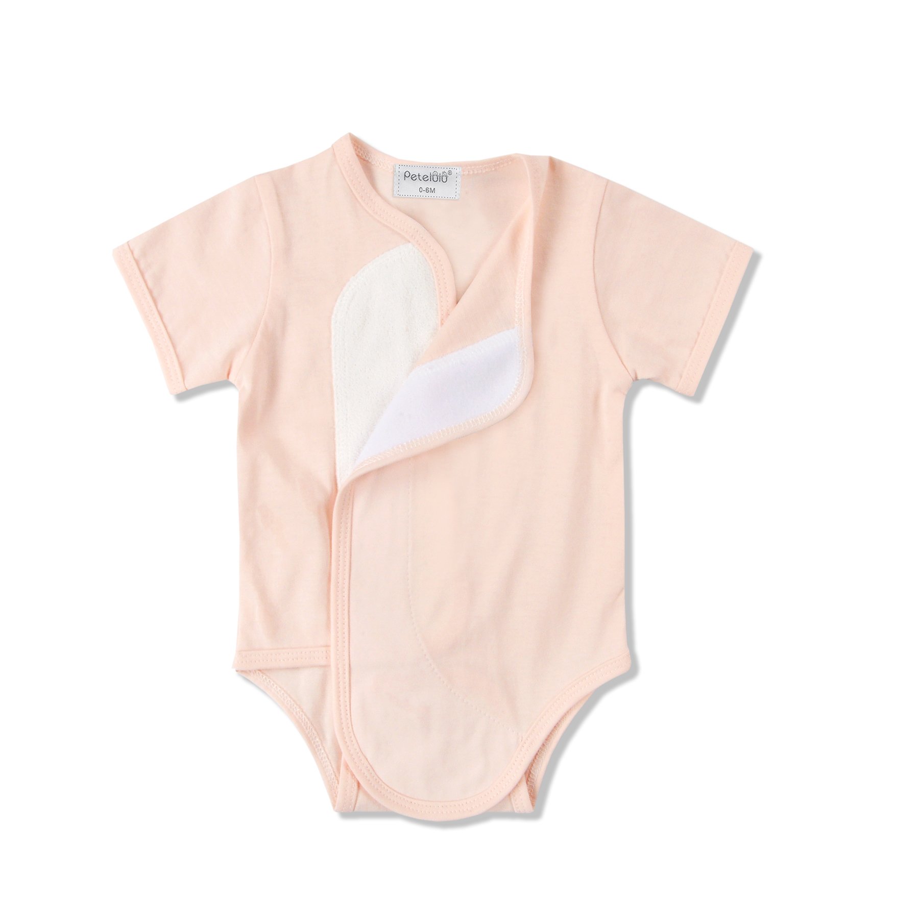 Infant Bodysuit organic baby clothes gots certified 100 cotton Boy And Girl Romper Suit Super soft sticker Jumpsuit