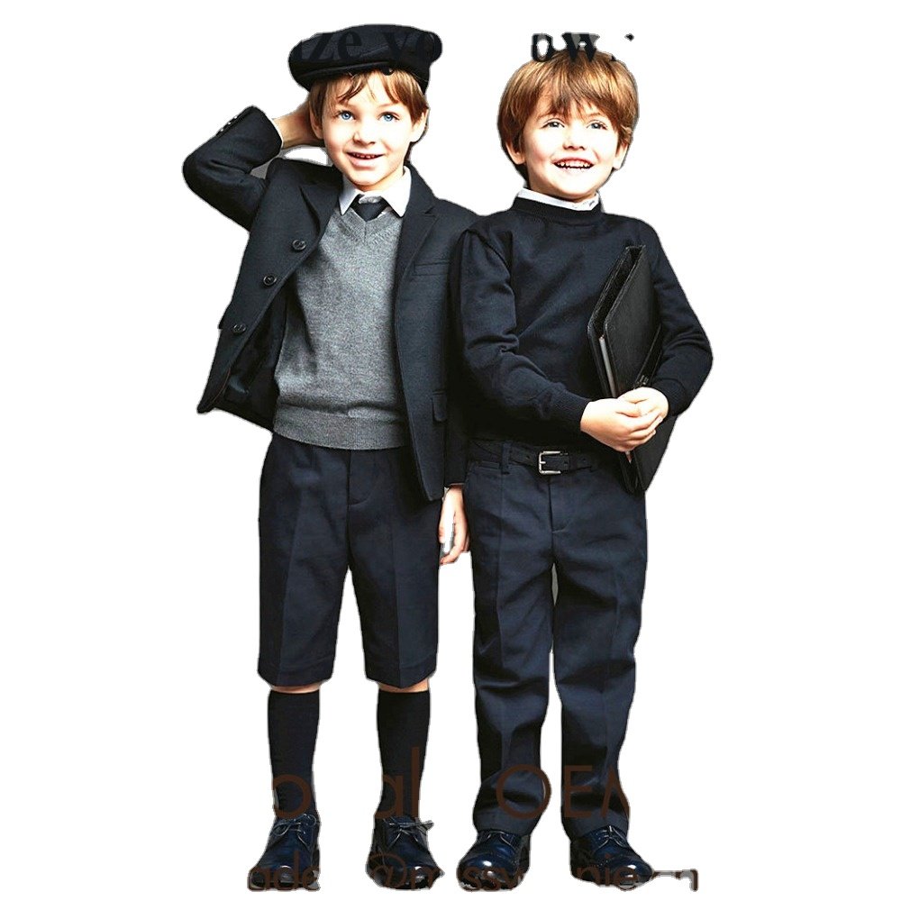 OEM/ODM designer child clothes set children boys clothing suits set sweatshirt set