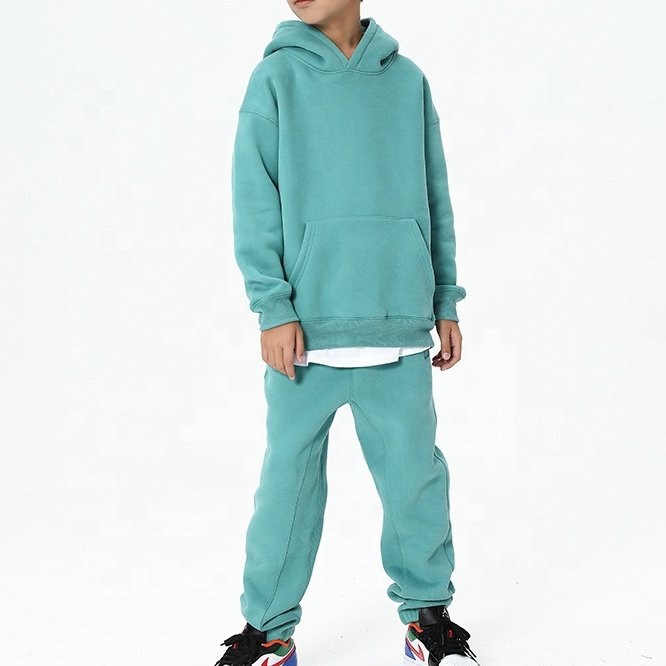 wholesale fashion custom kids clothing sets street wear hoodies&pants kids clothing set clothes boy kids wear