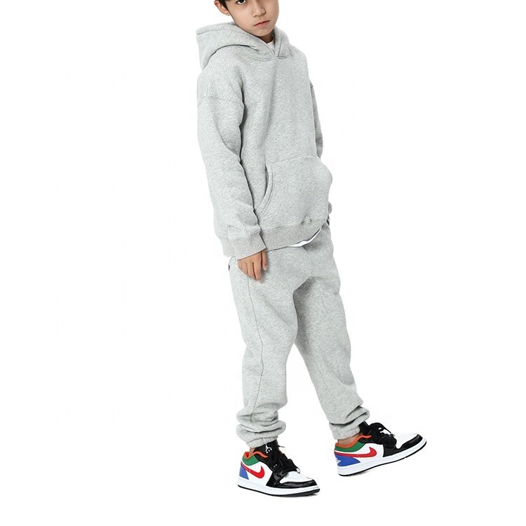 wholesale fashion custom kids clothing sets street wear hoodies&pants kids clothing set clothes boy kids wear