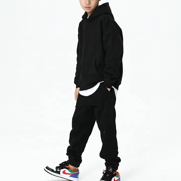 wholesale fashion custom kids clothing sets street wear hoodies&pants kids clothing set clothes boy kids wear