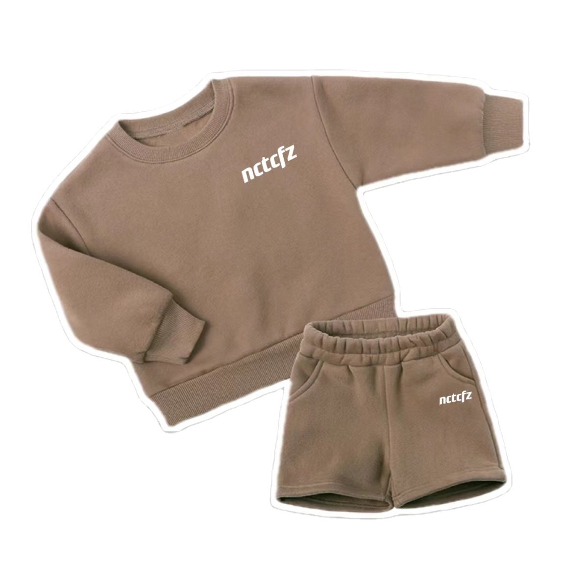 Wholesale wool cotton pullover sports clothes children jogging set sports shorts toddler boys clothes boys and girls clothes