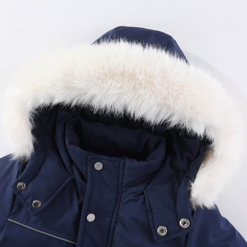 children's girls suit warm kids boys clothing coat + romper kids clothing sets for boys Hooded Zipper Pocket Design