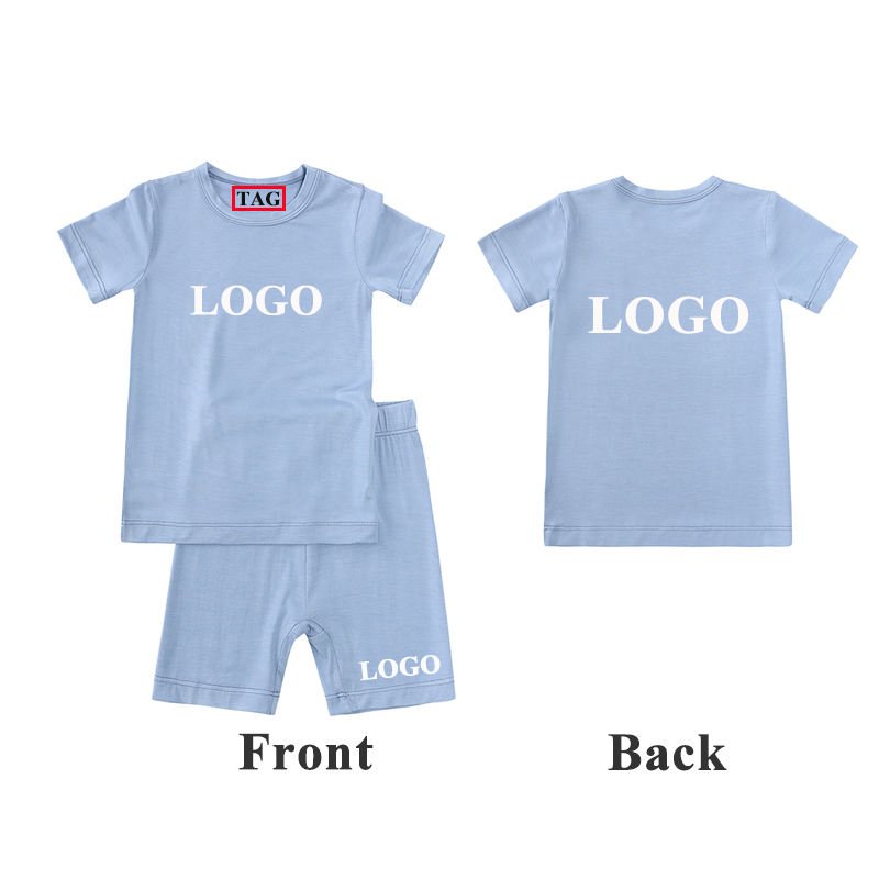 Conyson toddler baby boy girls wholesale bamboo clothing sets manufacturer kids girls boys clothing sets summer children clothes