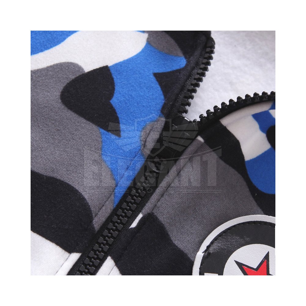 Children Boys Winter Warm Woolen Outerwear Jack Coat Pants Girls Clothing Set Baby Kids Hoody Trousers Camouflage Tracksuit