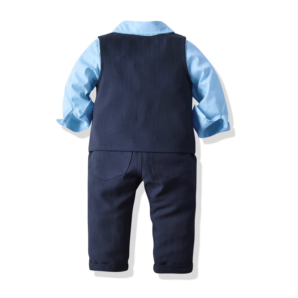 Customized 4-Piece Baby Boys Clothes Formal Suits 2023 Summer Kids Boys Birthday Party Wear Children Clothes Baby Boy Outfits