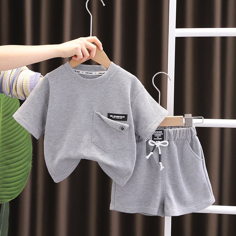 Boys Clothes Suit Casual Boys Clothing Sets 2024 Summer Two Pieces Children Clothing Set Kids Tracksuit Clothes