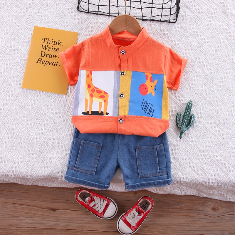 Wholesale yiwu 2 year boys summer clothes baby boy clothing cotton t shirts for boys