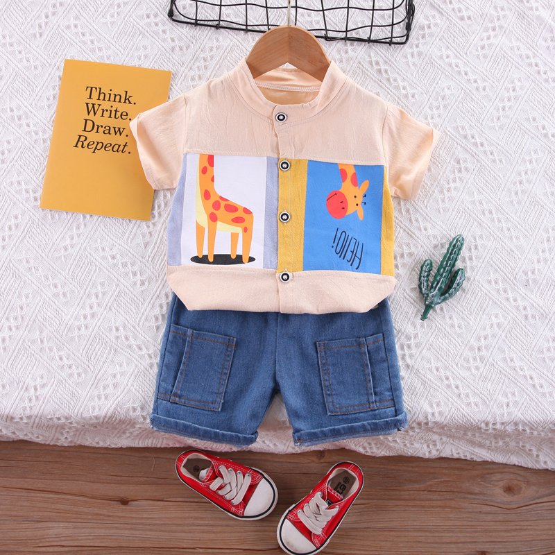 Wholesale yiwu 2 year boys summer clothes baby boy clothing cotton t shirts for boys