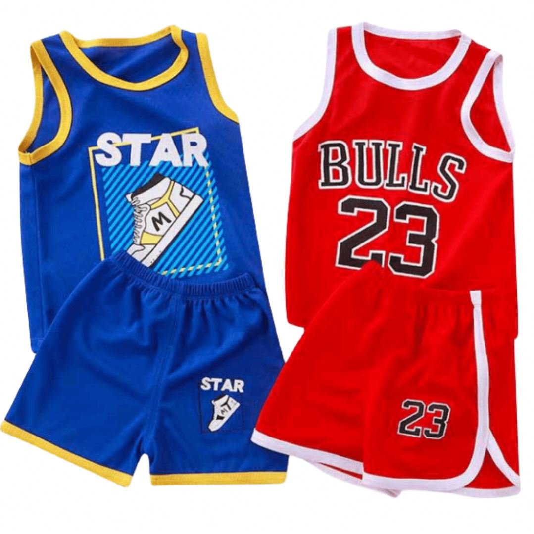 Wholesale New Fashion Clothes Boys Set T Shirt Vest Suit Shorts Boy Clothing Sets Kids Casual Summer Outfit