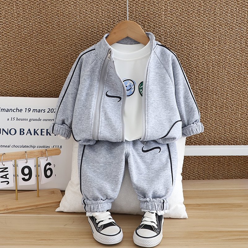 Unisex Short Sleeve Baseball Jacket for Boys Letter Print Leisure Sports Suit for Spring Autumn for Motorcycle Activities