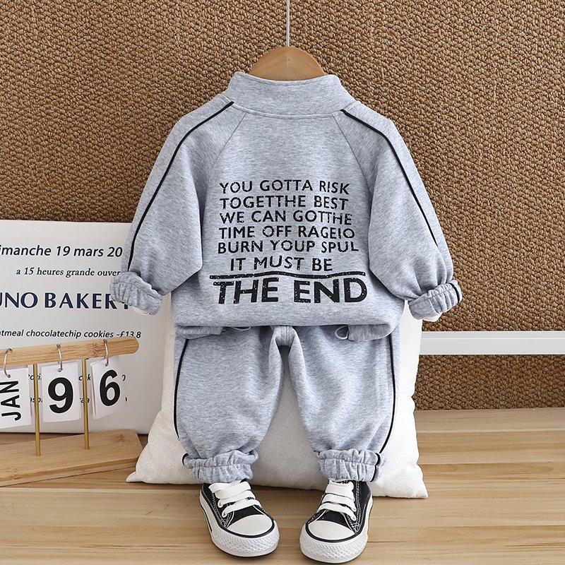 Unisex Short Sleeve Baseball Jacket for Boys Letter Print Leisure Sports Suit for Spring Autumn for Motorcycle Activities