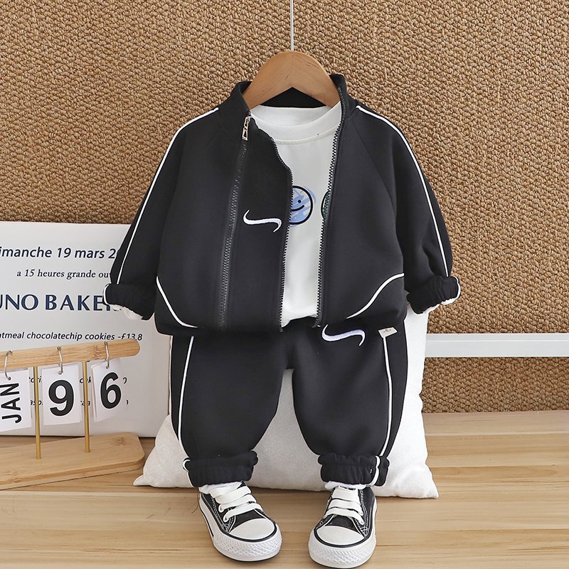 Unisex Short Sleeve Baseball Jacket for Boys Letter Print Leisure Sports Suit for Spring Autumn for Motorcycle Activities