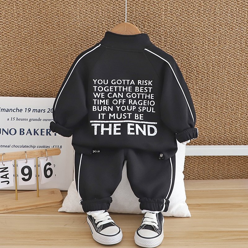 Unisex Short Sleeve Baseball Jacket for Boys Letter Print Leisure Sports Suit for Spring Autumn for Motorcycle Activities