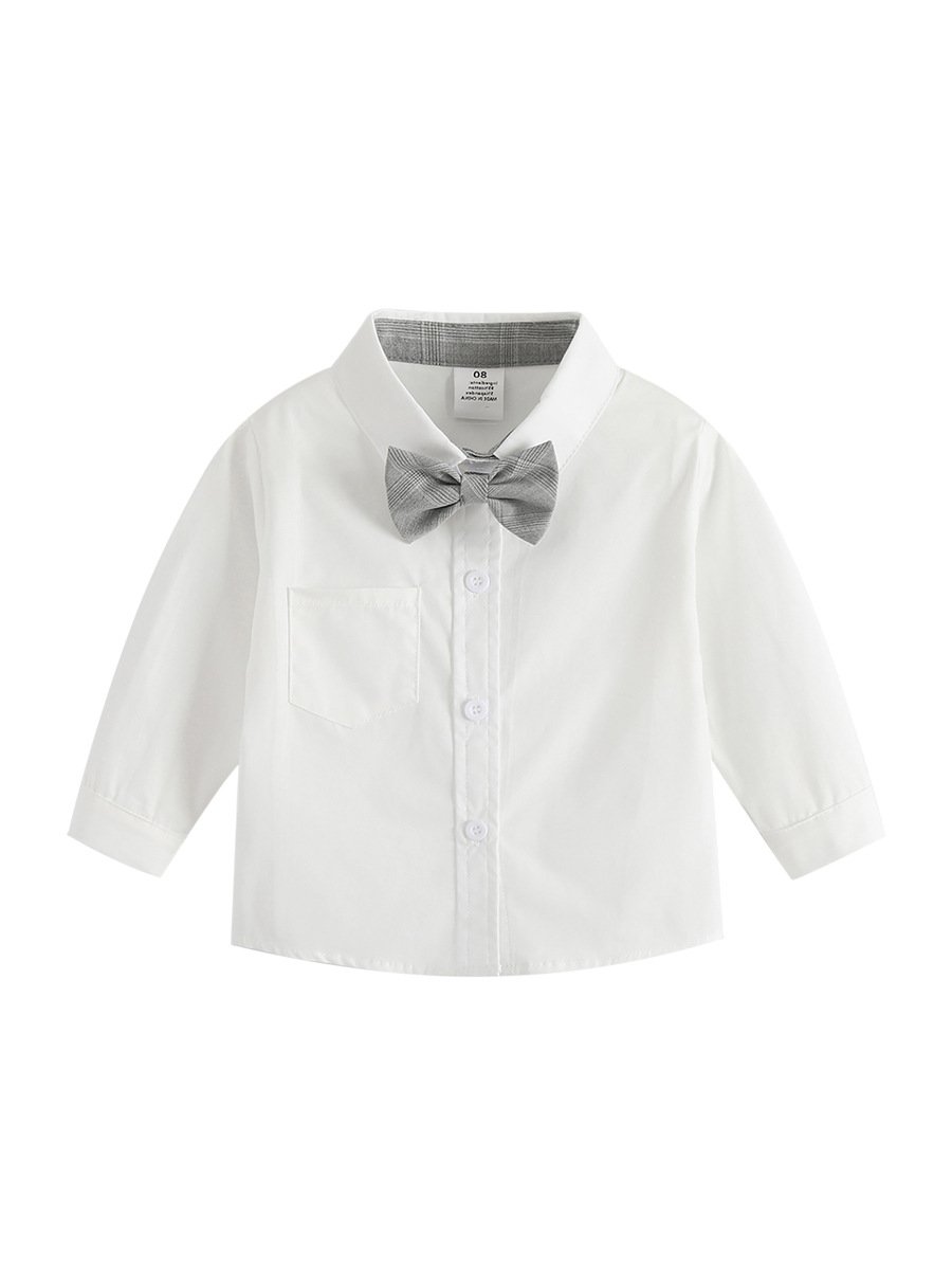 Bestselling Children's Suit New Style Gentleman's British Style Suspenders Two-Piece Uniform Suit Wedding Boys Clothing Set boy child clothes