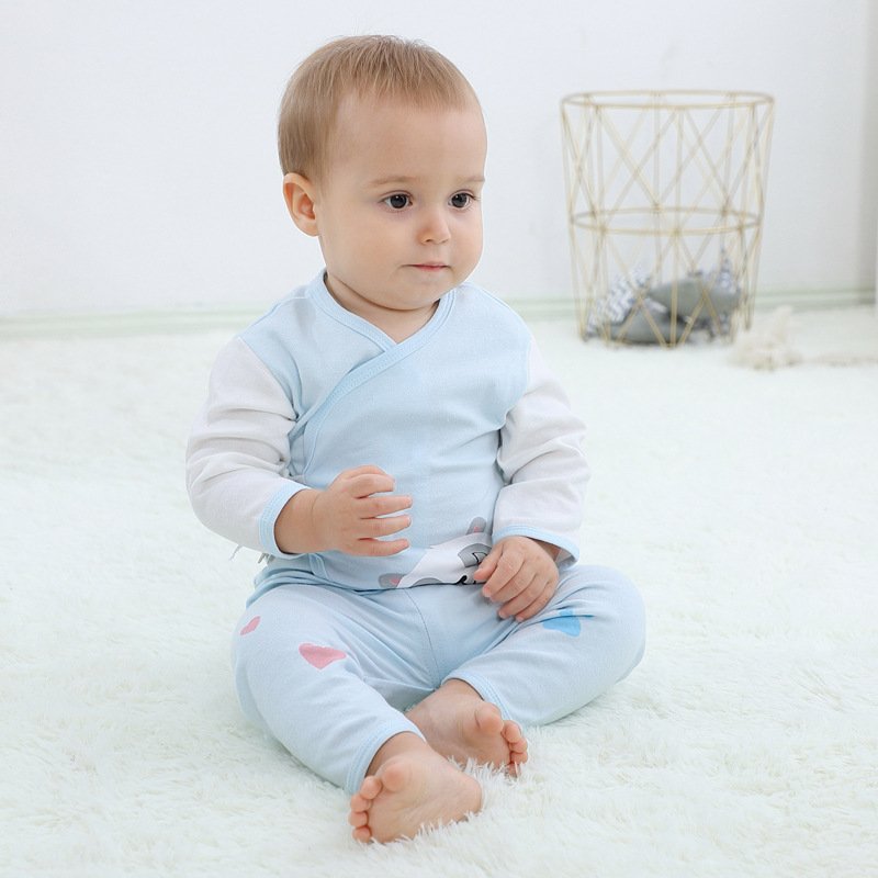 Wholesale 0-1 Year New Born Baby Gift Set 18pcs 100% Cotton Baby Rompers Set Newborn Baby Boy Clothes Jumpsuits