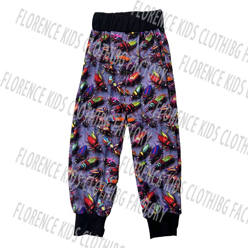 DH ODM wholesale bamboo fiber toddler kids joggers 2pieces outfit boys clothing sets