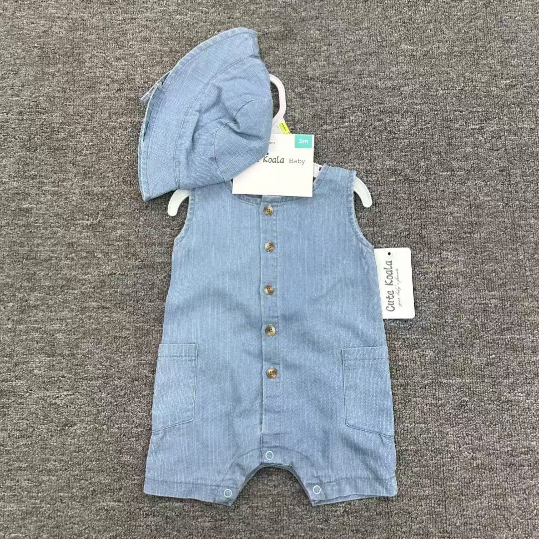 Baby Clothes 100 Percent Organic Cotton Bodysuit Rompers Infant Jumpsuit Wholesale Newborn Baby Onesie