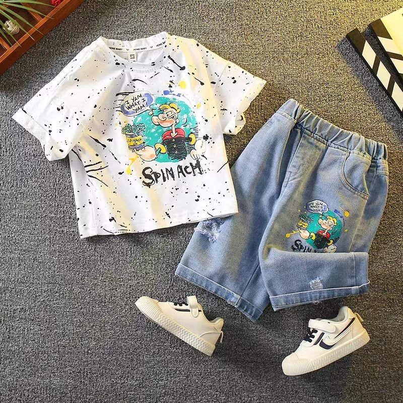 hot sale autumn Baby boy Outfits Plain long sleeve and Shorts clothes kids cute Boys Clothing Sets
