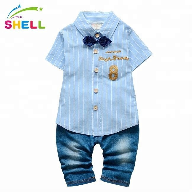 2018 wholesale pakistan newborn baby boutique boys clothes casual designer kids summer wear in bangladesh