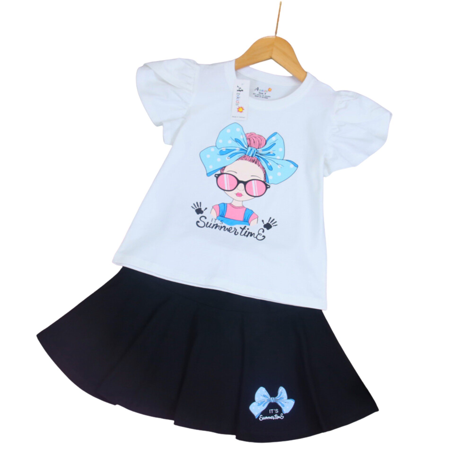 Fashionable Clothing Set 100% Cotton Baby Clothing OEM Summer Baby Clothes For Children Made In Vietnam