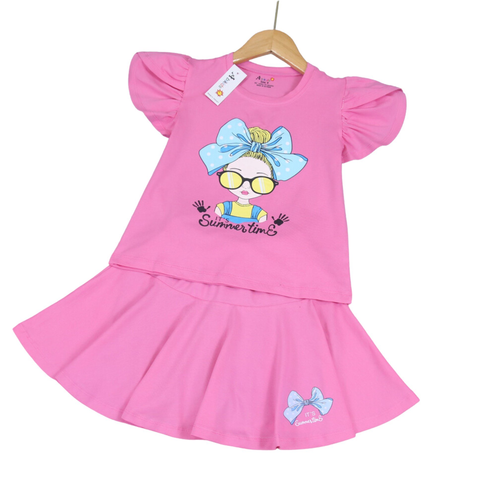 Fashionable Clothing Set 100% Cotton Baby Clothing OEM Summer Baby Clothes For Children Made In Vietnam