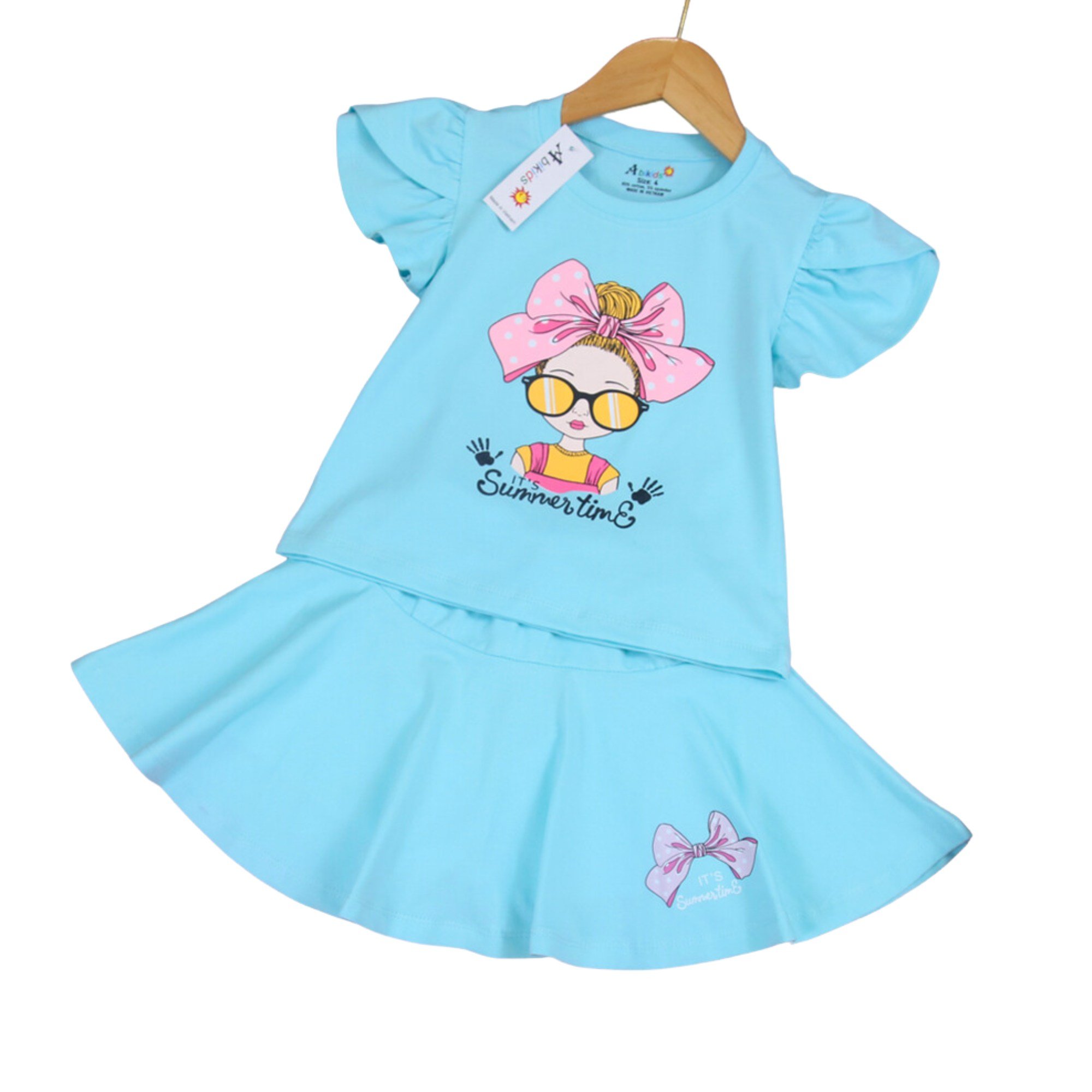 Fashionable Clothing Set 100% Cotton Baby Clothing OEM Summer Baby Clothes For Children Made In Vietnam