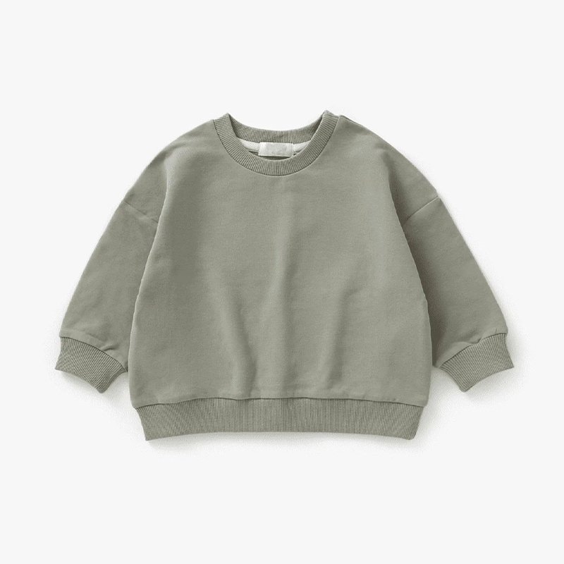 Organic cotton toddler boys clothing sets french terry kid jogger set custom children tracksuits streetwear kids sweatshirt set