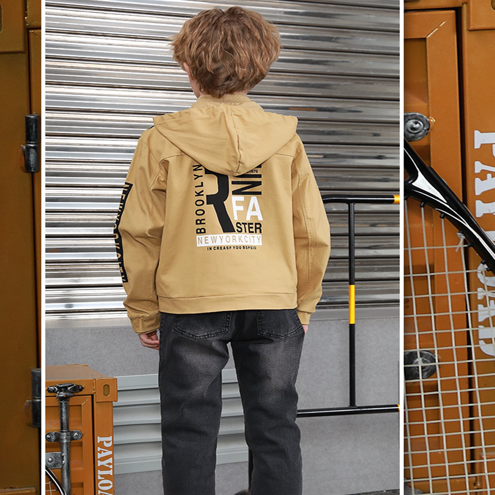 Middle East Children's Daily Wear 2024 Winter New Boy's Set Warm Fashion Sweater Three Piece Set