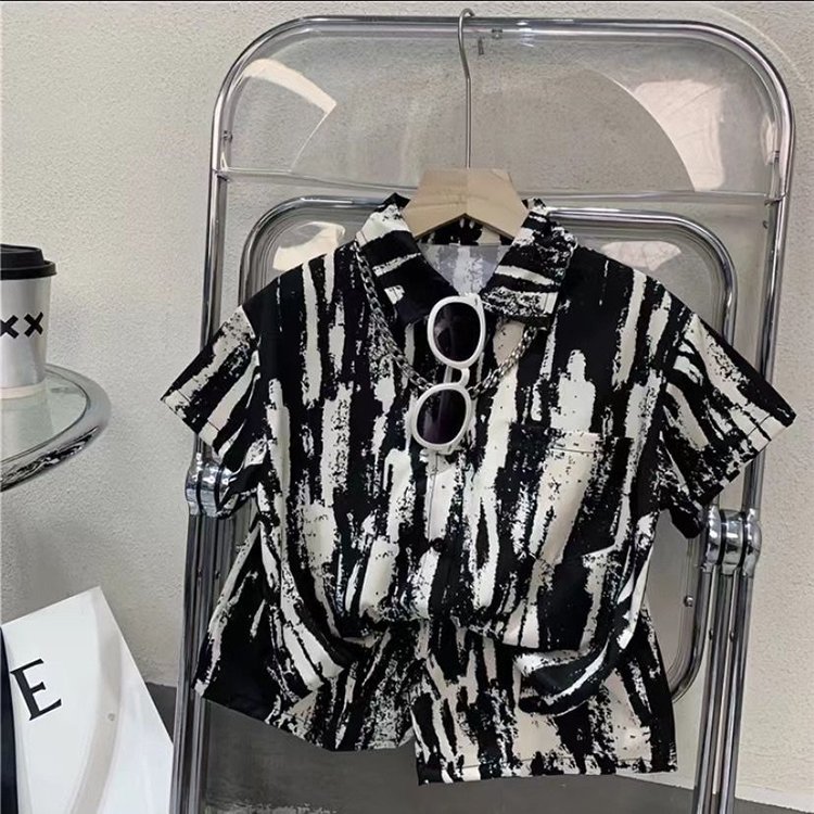 Summer Wholesale 1-4Years Children Kids Clothes Short Sleeve T Shirt Print Casual Boys Clothing Set