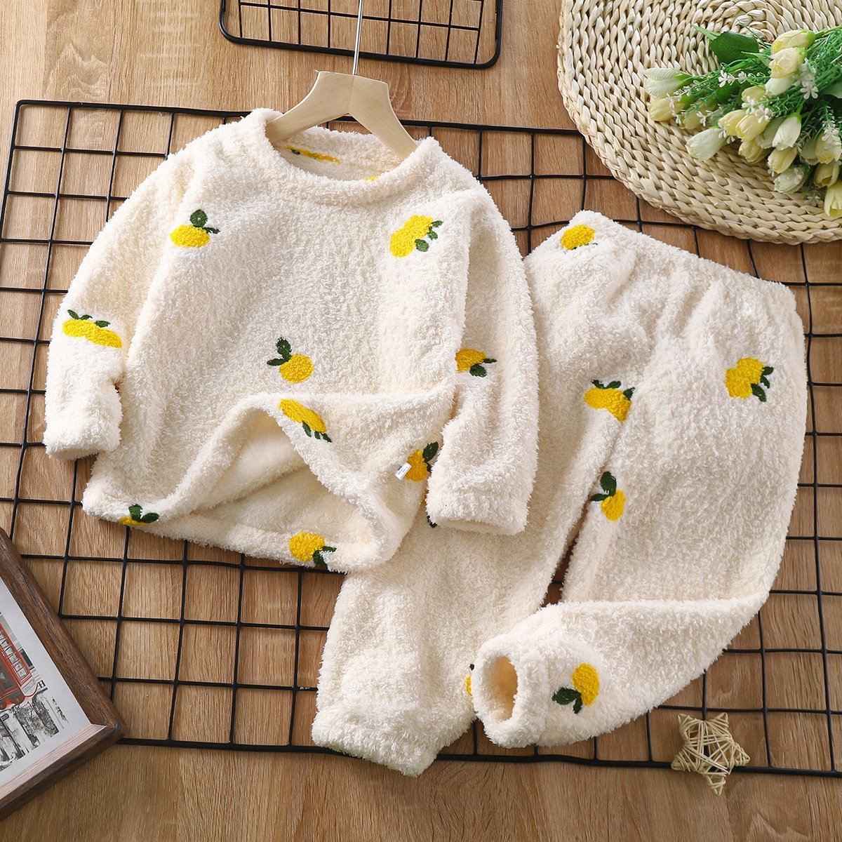 Children's Winter Fleece Set for Boys Cozy Clothing Sets for Little Ones