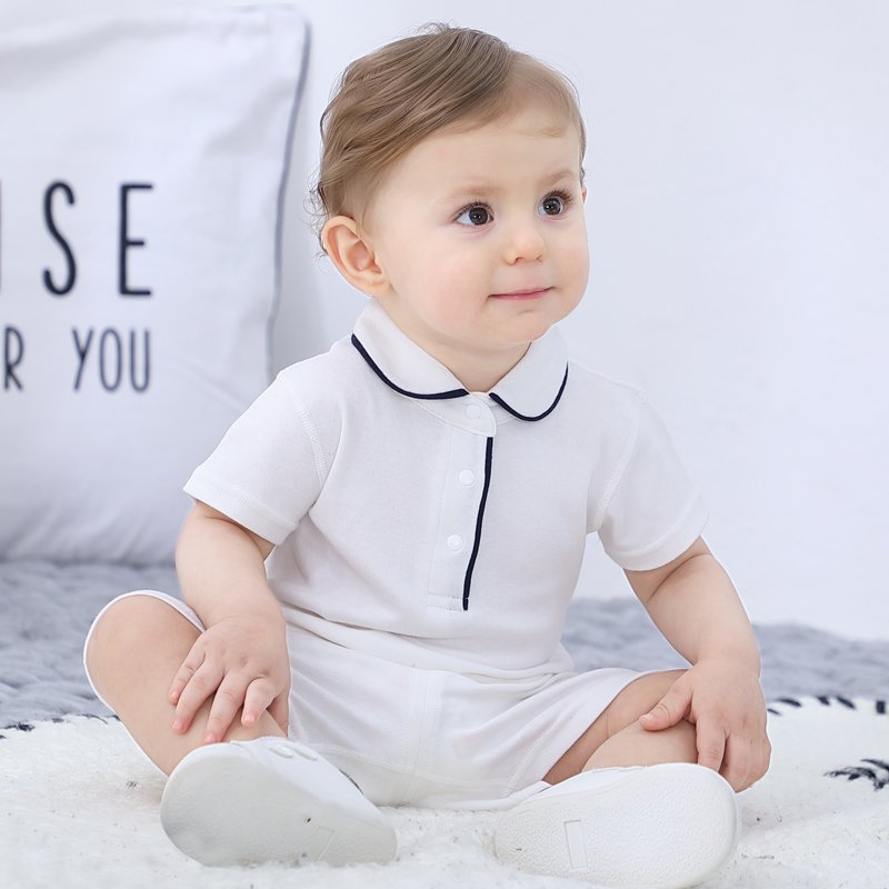 Austin Bella/Wholesale Boutique Summer Short Sleeve Boys Clothing 1-2 Years Old Boys Clothing Set