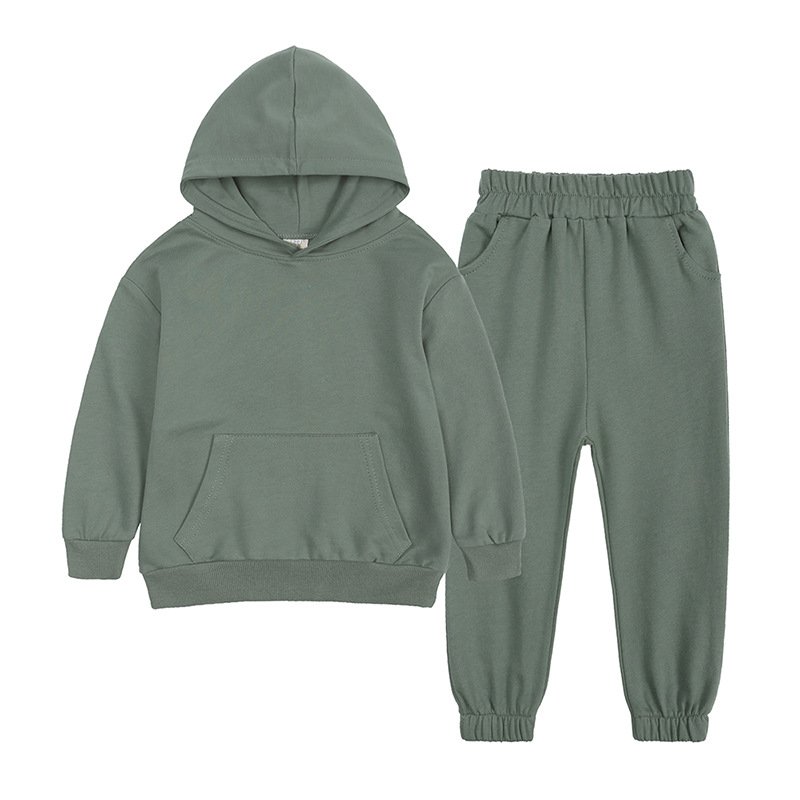 Kids Tales Autumn Children's Boys Clothing Set Kid Girls Sweatshirt Long Sleeve Hooded Top +Long Pants 2 PCS Outfits Tracksuits suit