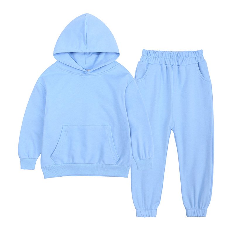 Kids Tales Autumn Children's Boys Clothing Set Kid Girls Sweatshirt Long Sleeve Hooded Top +Long Pants 2 PCS Outfits Tracksuits suit