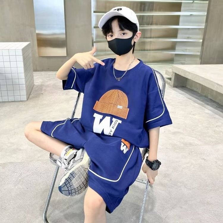 Summer Children Clothes Boys Clothing Sets 5-6 Years