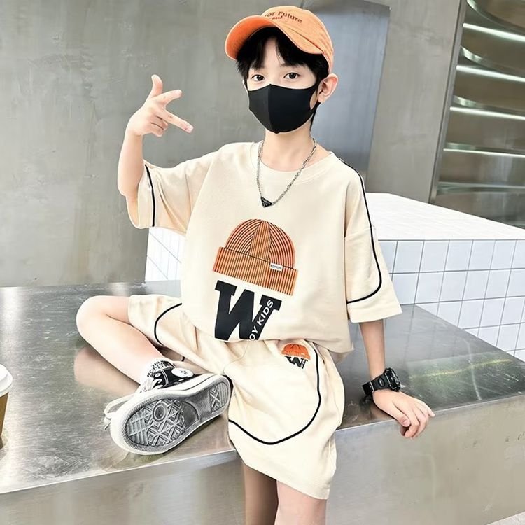 Summer Children Clothes Boys Clothing Sets 5-6 Years