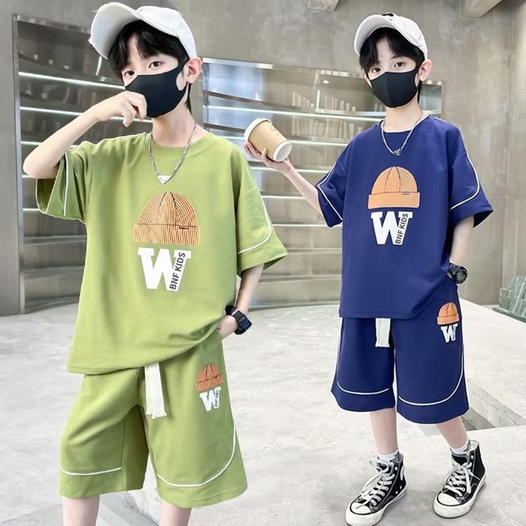Summer Children Clothes Boys Clothing Sets 5-6 Years