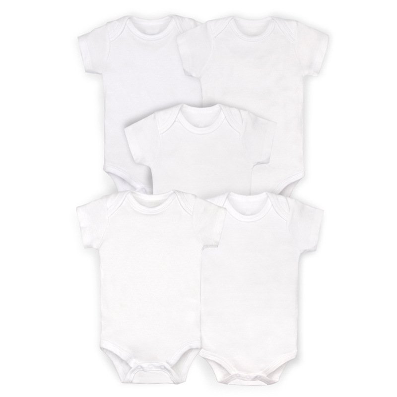 2021 5PCS/Lot Baby Boys Clothes Unicorn Girls Clothing Bodysuits Baby Girls Clothes Newborn 100%Cotton
