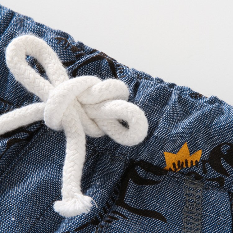 Boys Clothes Kids Apparel Wholesale Baby Tshirts Pants Trouser Summer Suits Cotton Children Clothing Sets