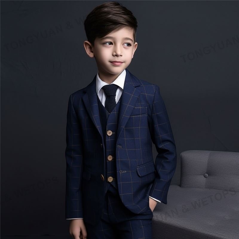 Custom Clothing Customized Superior Quality Dinner Wedding Classic Boy Suits Formal 2 Piece Set Suit For Kids