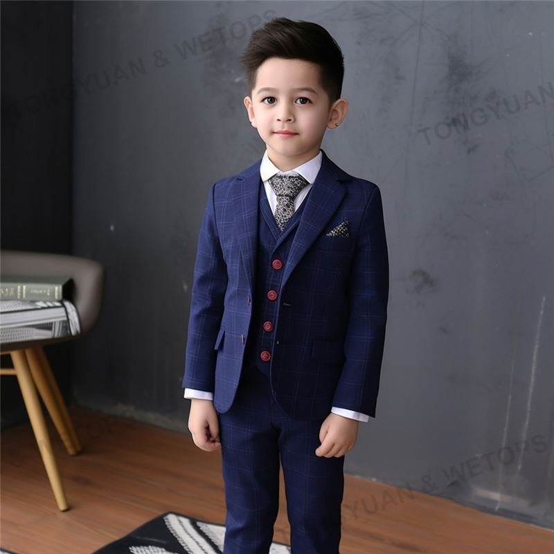 Custom Clothing Customized Superior Quality Dinner Wedding Classic Boy Suits Formal 2 Piece Set Suit For Kids