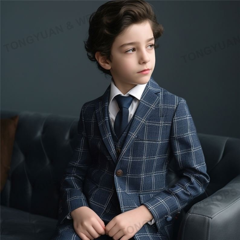 Custom Clothing Customized Superior Quality Dinner Wedding Classic Boy Suits Formal 2 Piece Set Suit For Kids