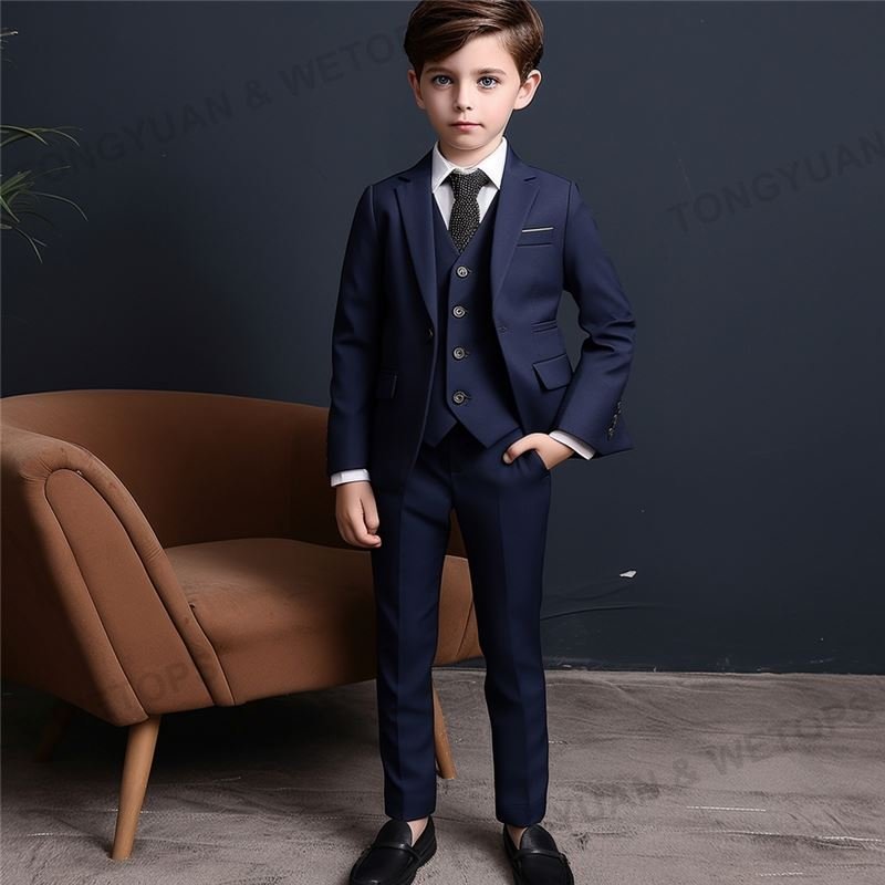 Custom Clothing Customized Superior Quality Dinner Wedding Classic Boy Suits Formal 2 Piece Set Suit For Kids
