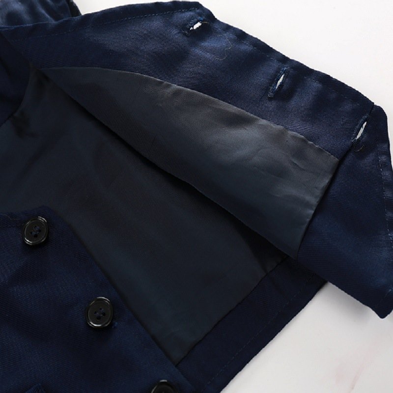 Custom Spring Baby Boy Clothes Suit 3 Piece Tuxedo First Birthday Party Formal 3pcs Party Wear Prince Suits Outfit for Boys