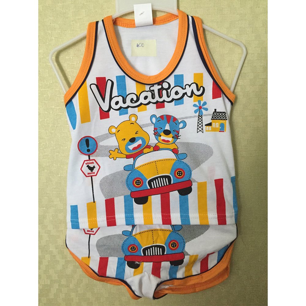 Summer Children Kids Clothing Suit Made In Vietnam