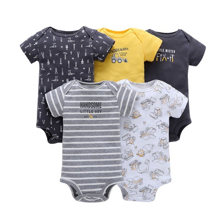 new design manufactory short sleeve romper baby clothes