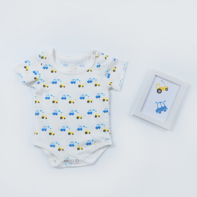 6pcs Set Baby Boy Clothing Guangzhou Newborn Full OEM Service Cartoon Unisex Soft Shell 100% Cotton Summer Kids Clothing Sets