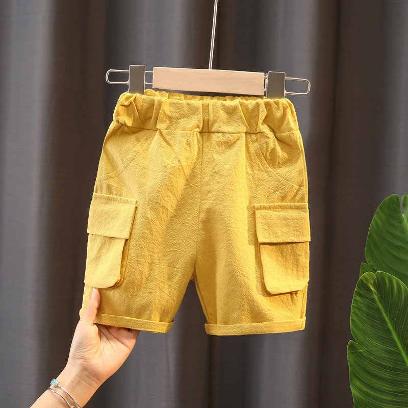 Wholesale Kids Popular Summer Outfits 2pcs Printed Shirt+Shorts Fashion Clothes Sets for Boys