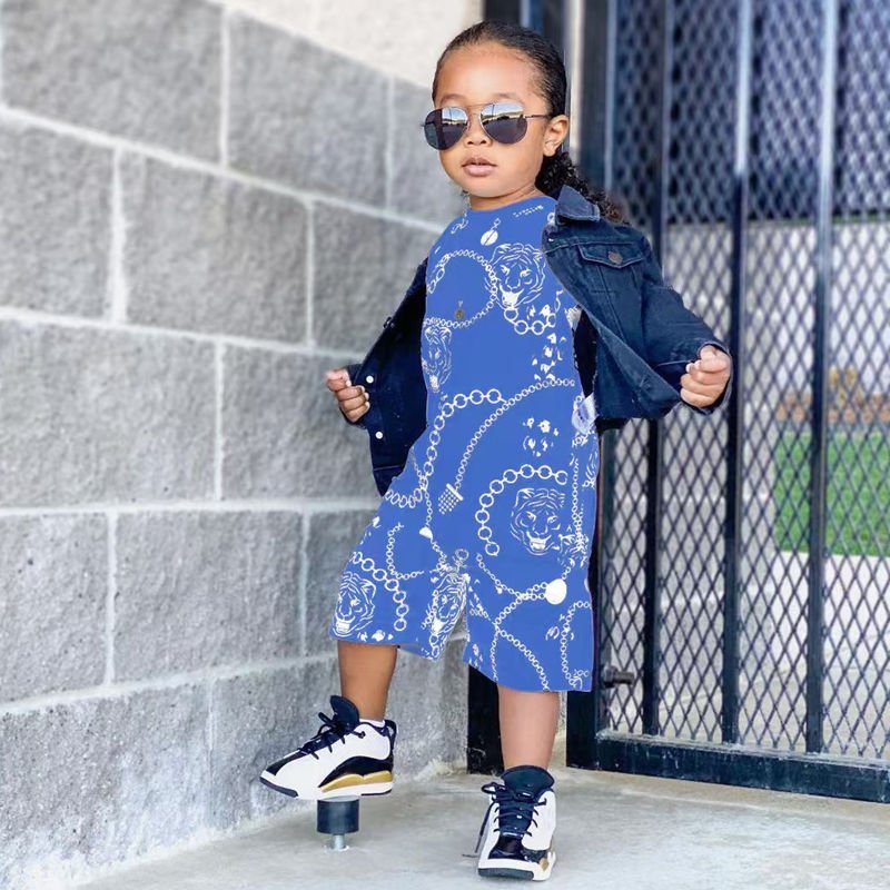Summer Trend 2 3 4 5 6 Year Old Age Hip Hop Toddler Boy Child Clothes Street Kids Wear Wholesale Fashion Cool Boys Clothing Sets